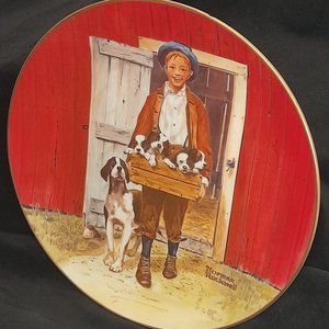 "Puppy Love" by Norman Rockwell